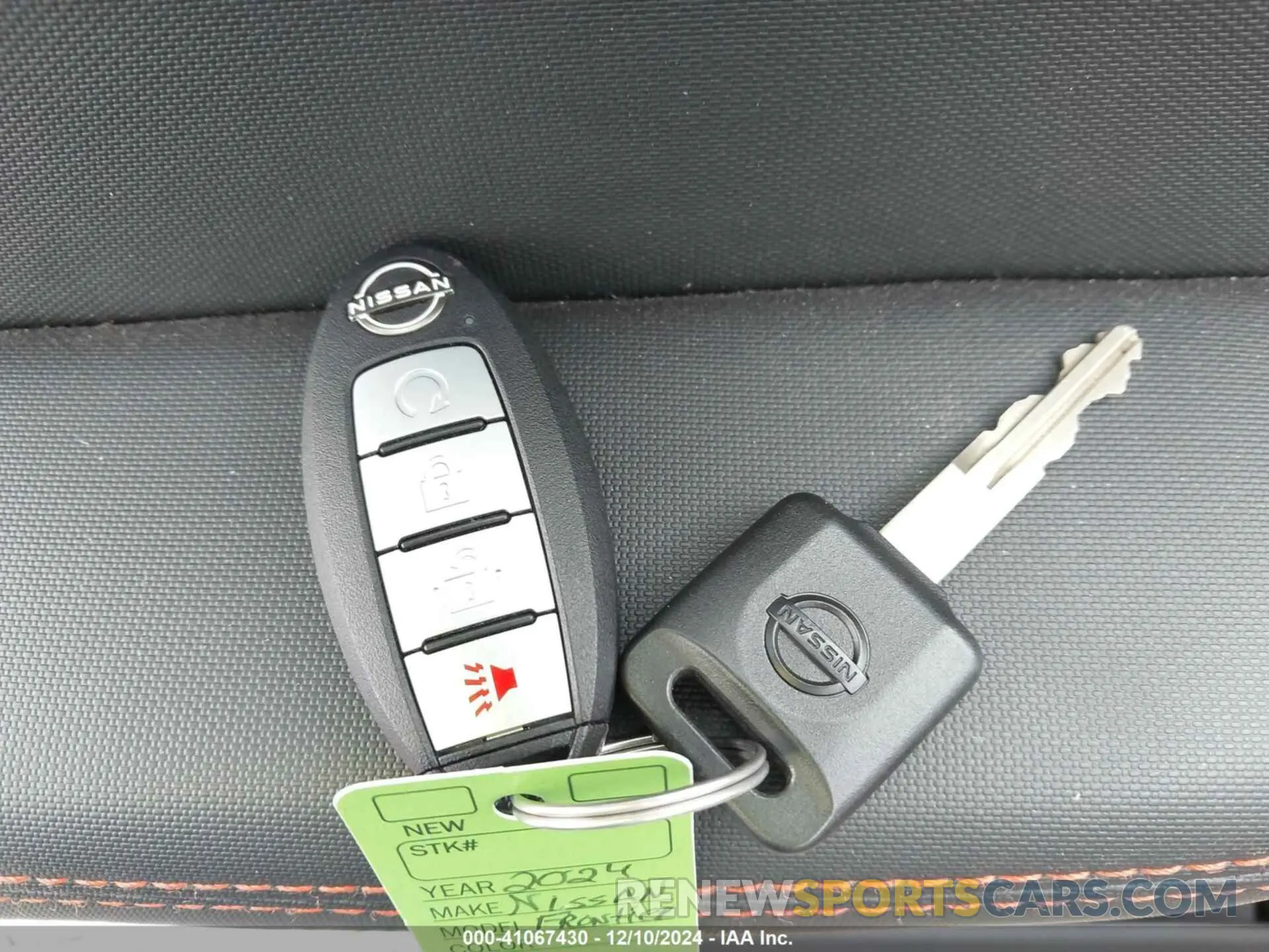 11 fotografías del automóvil dañado 1N6ED1EK9RN617100 NISSAN FRONTIER 2024
