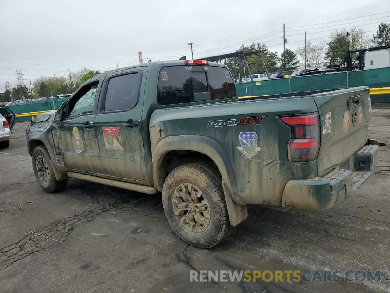 2 fotografías del automóvil dañado 1N6ED1EK9RN623429 NISSAN FRONTIER 2024