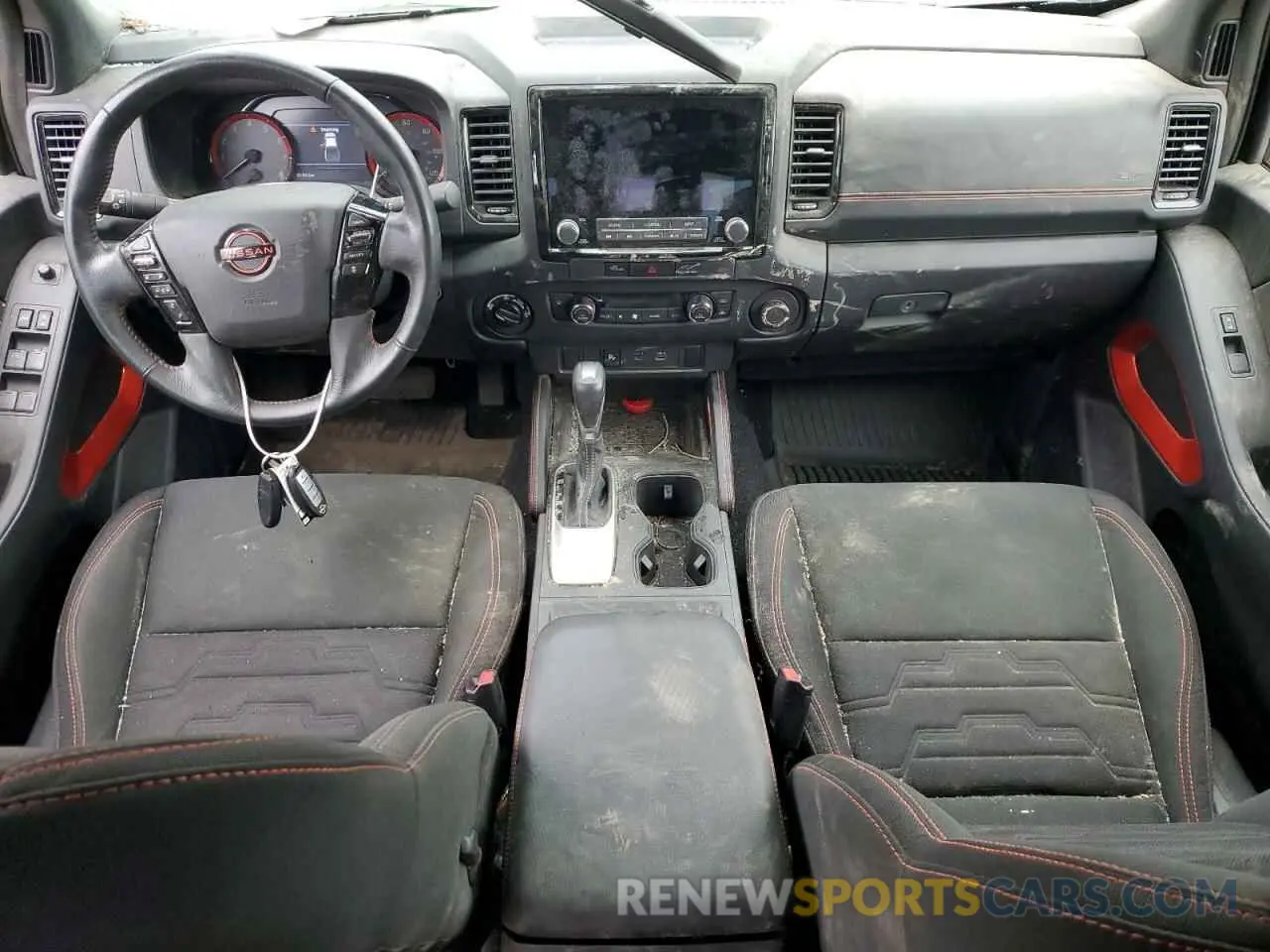 8 fotografías del automóvil dañado 1N6ED1EK9RN623429 NISSAN FRONTIER 2024