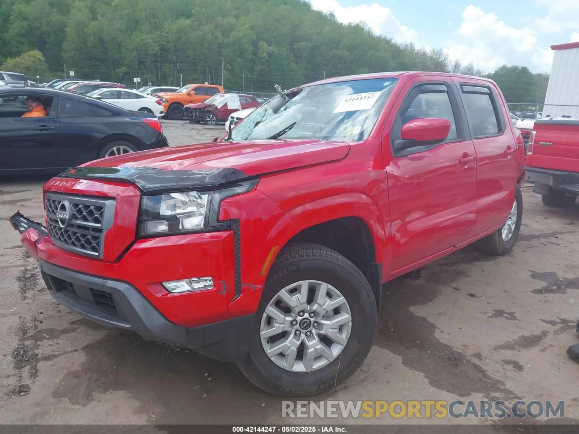 2 fotografías del automóvil dañado 1N6ED1EKXRN601679 NISSAN FRONTIER 2024