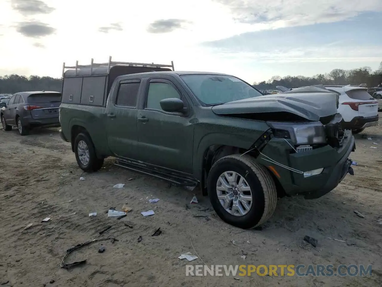 4 fotografías del automóvil dañado 1N6ED1FK6RN657102 NISSAN FRONTIER 2024
