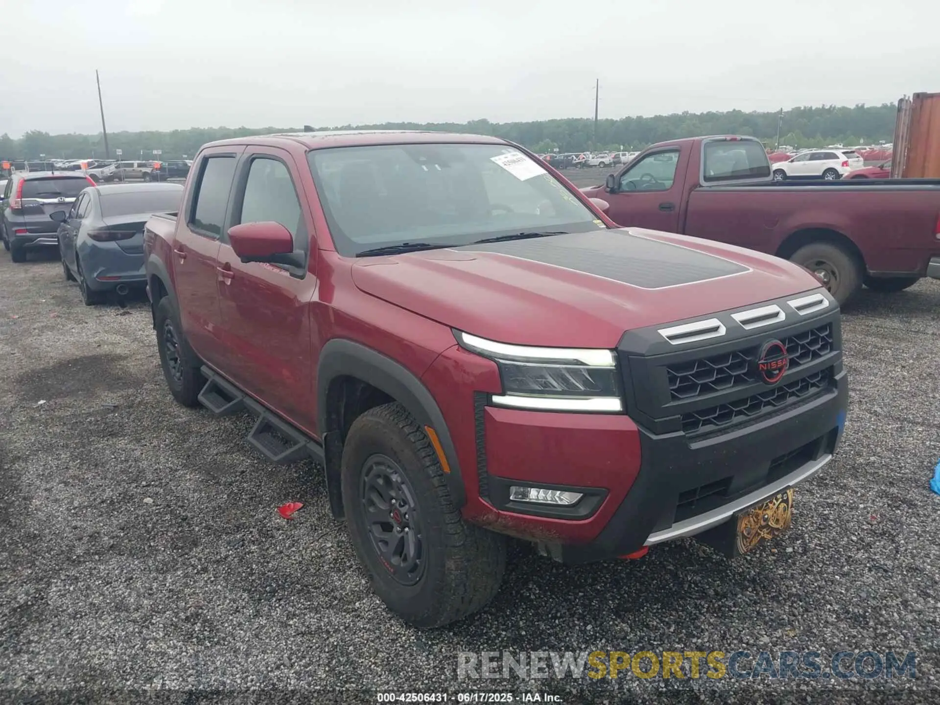 1 fotografías del automóvil dañado 1N6ED1EK1SN621678 NISSAN FRONTIER 2025
