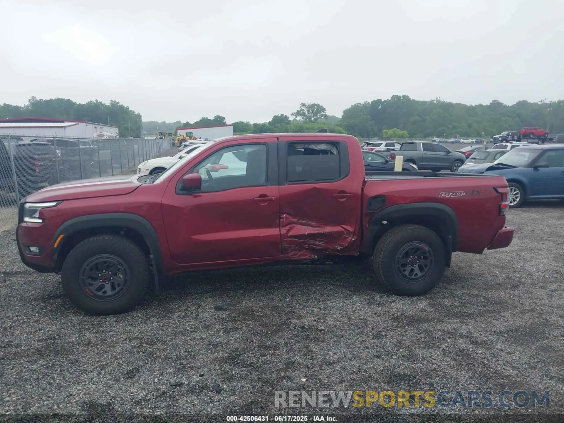 14 fotografías del automóvil dañado 1N6ED1EK1SN621678 NISSAN FRONTIER 2025
