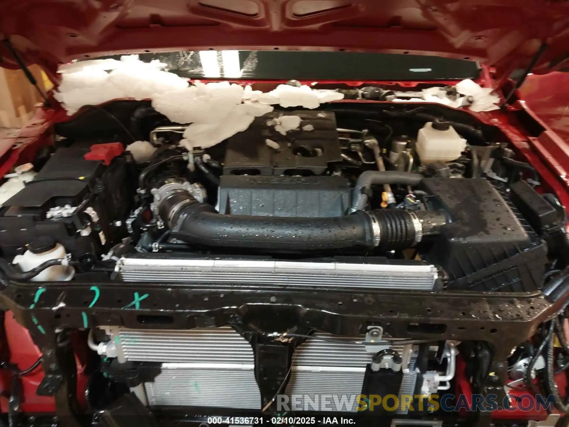 10 fotografías del automóvil dañado 1N6ED1EK2SN608647 NISSAN FRONTIER 2025