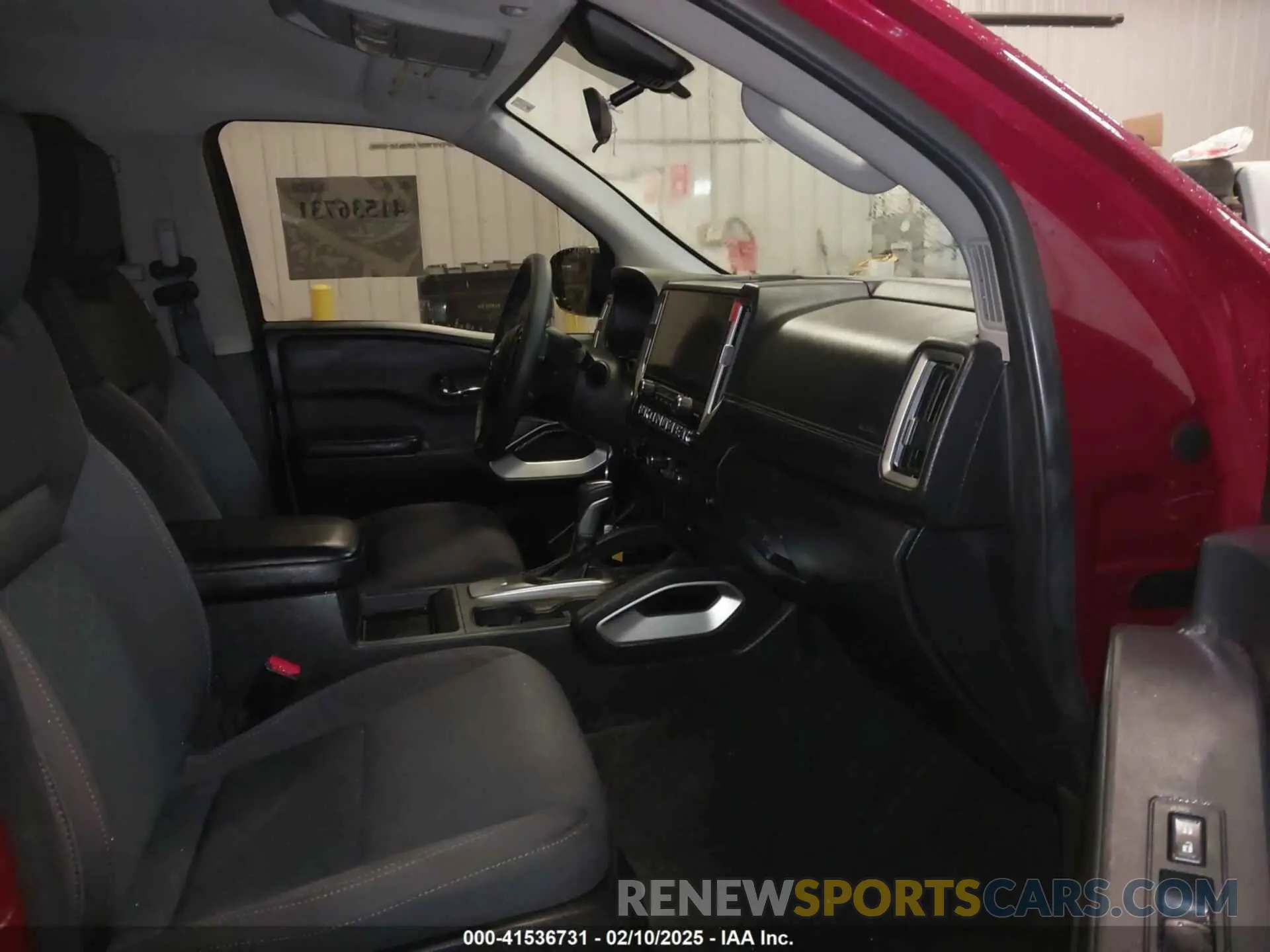 5 fotografías del automóvil dañado 1N6ED1EK2SN608647 NISSAN FRONTIER 2025