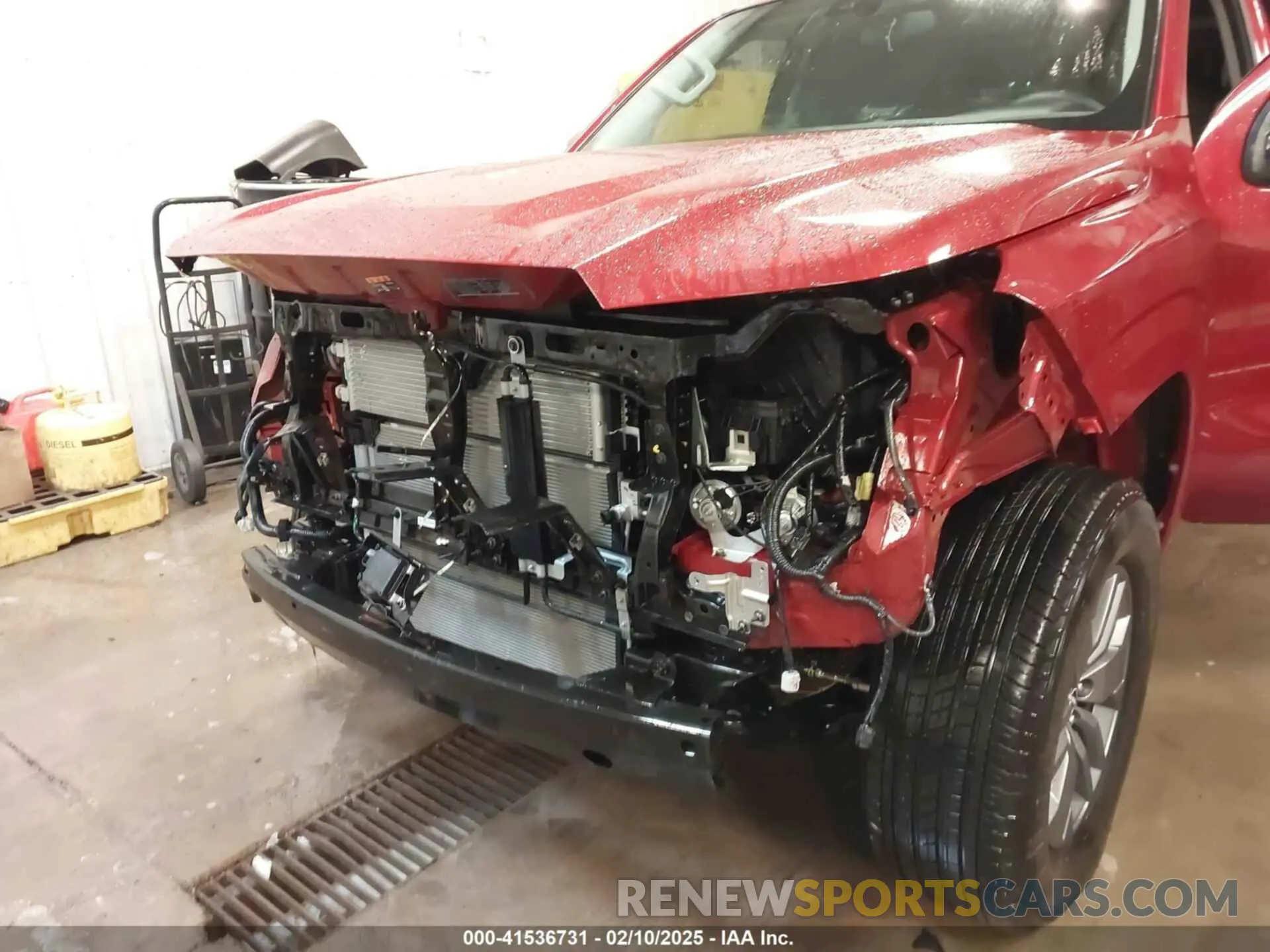 6 fotografías del automóvil dañado 1N6ED1EK2SN608647 NISSAN FRONTIER 2025