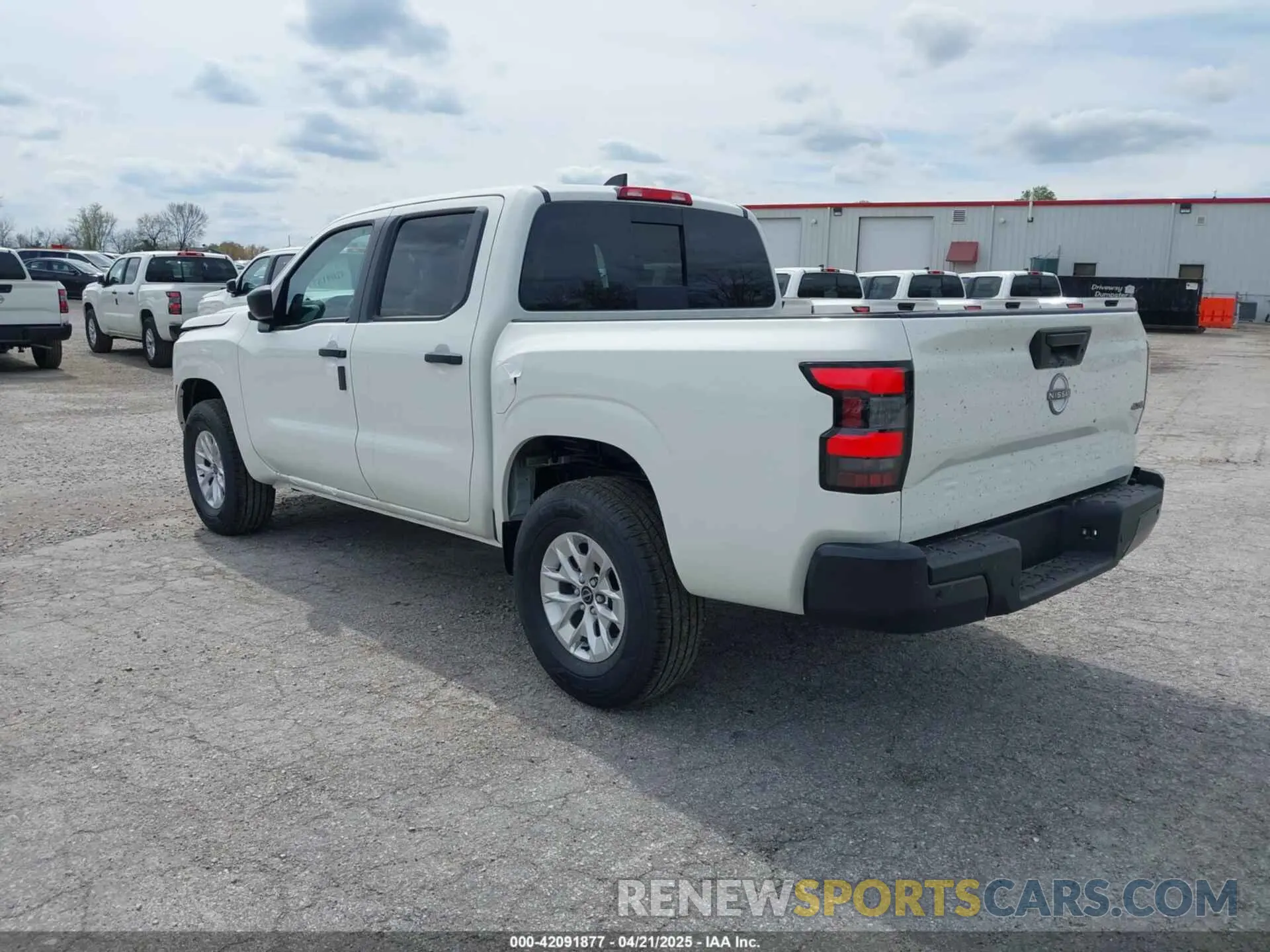 3 fotografías del automóvil dañado 1N6ED1EK4SN630701 NISSAN FRONTIER 2025