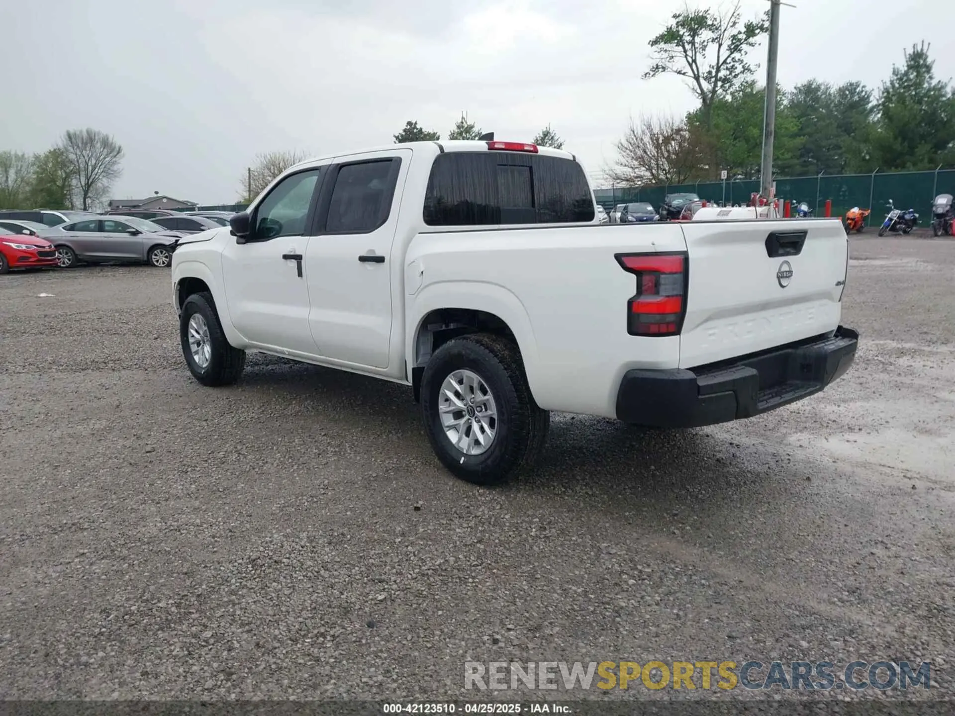 3 fotografías del automóvil dañado 1N6ED1EK4SN631136 NISSAN FRONTIER 2025