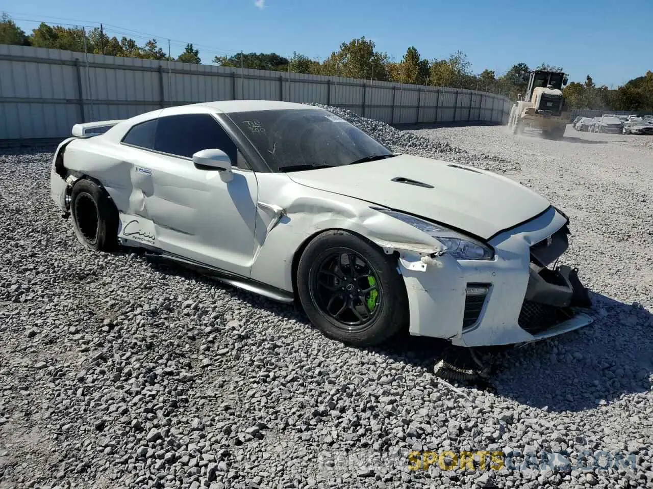 4 fotografías del automóvil dañado JN1AR5BF1MM160060 NISSAN GTR 2021