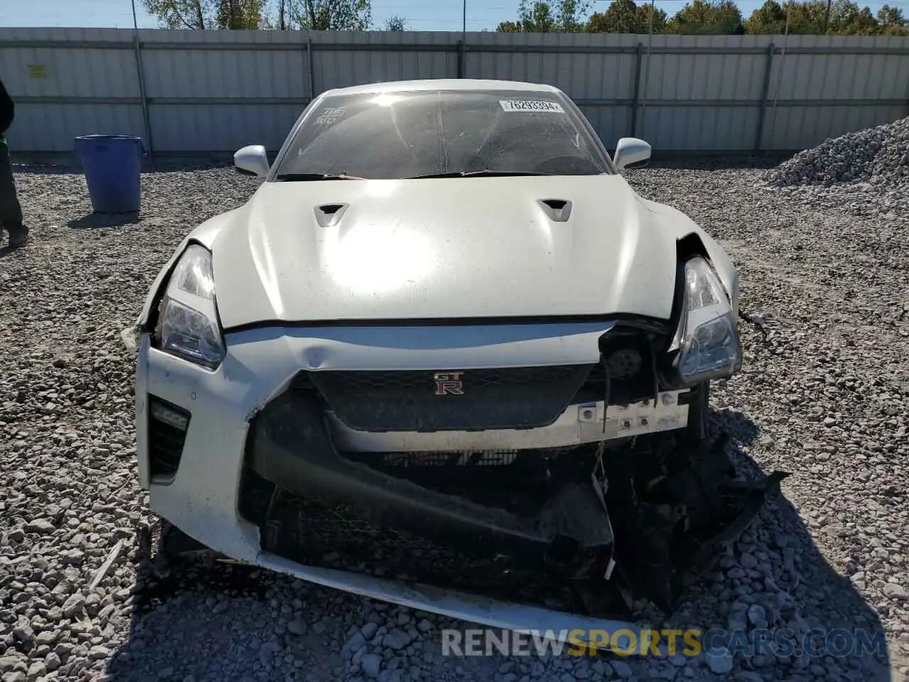 5 fotografías del automóvil dañado JN1AR5BF1MM160060 NISSAN GTR 2021