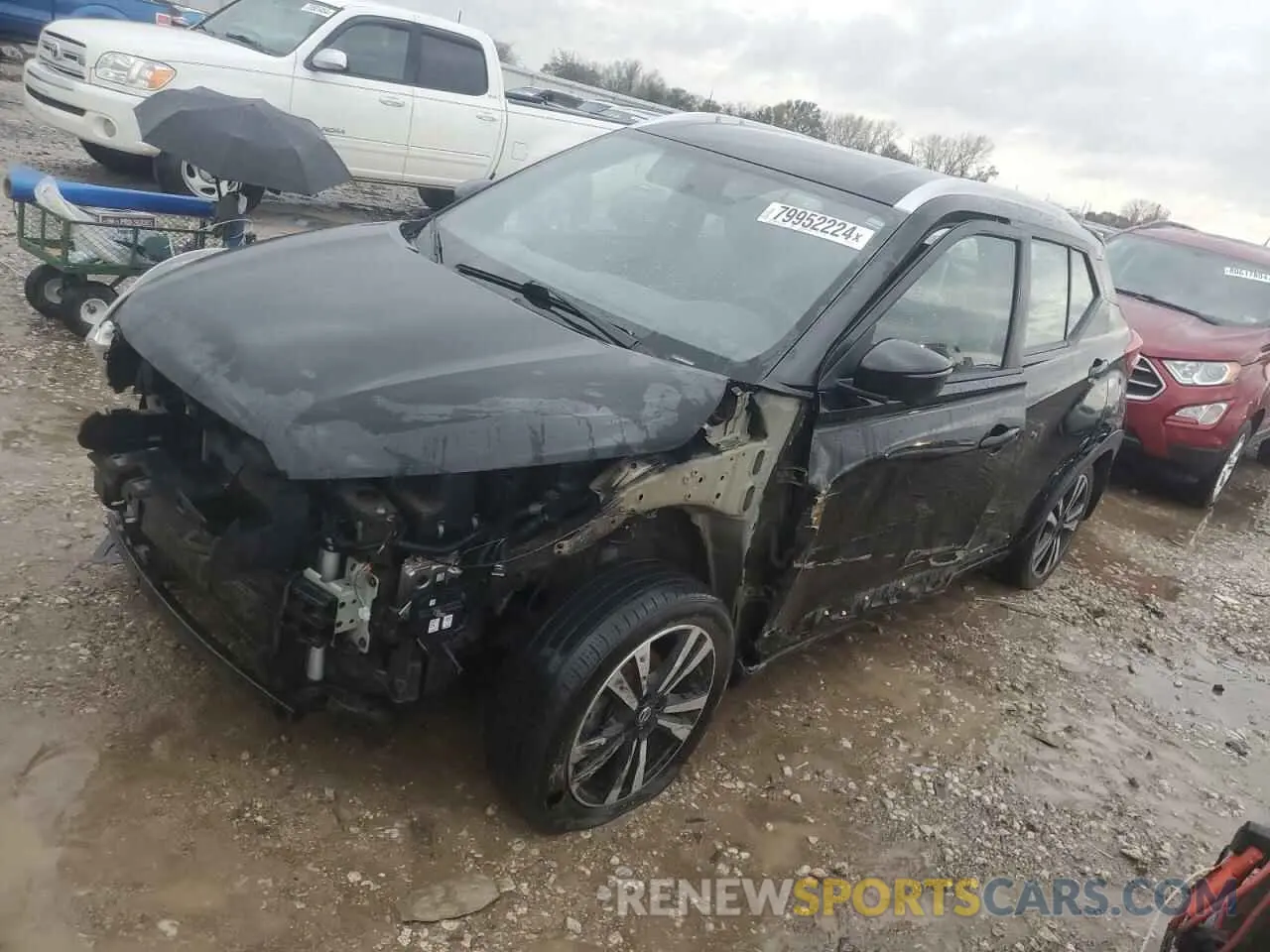 1 fotografías del automóvil dañado 3N1CP5CU0KL513679 NISSAN KICKS 2019