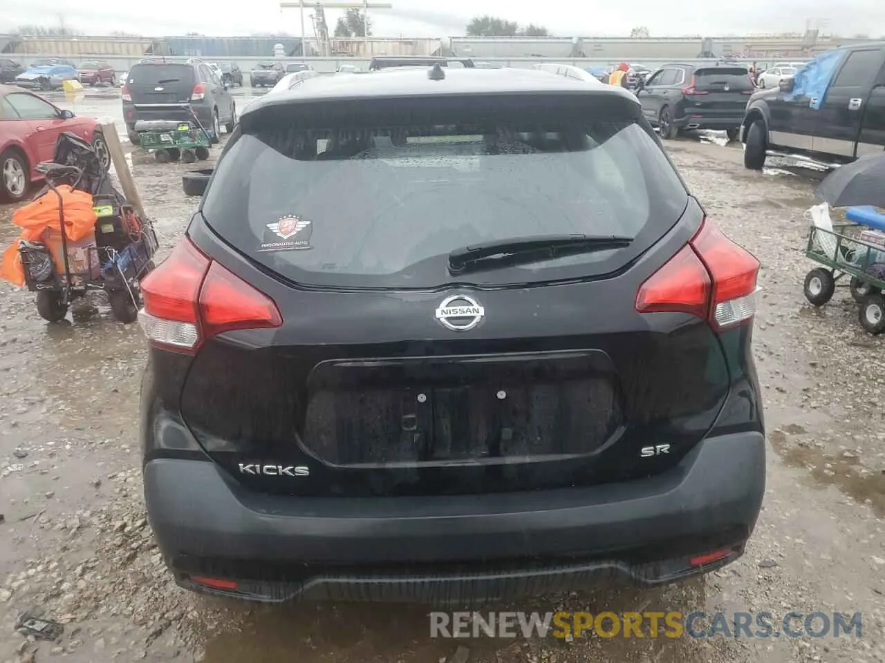 6 fotografías del automóvil dañado 3N1CP5CU0KL513679 NISSAN KICKS 2019