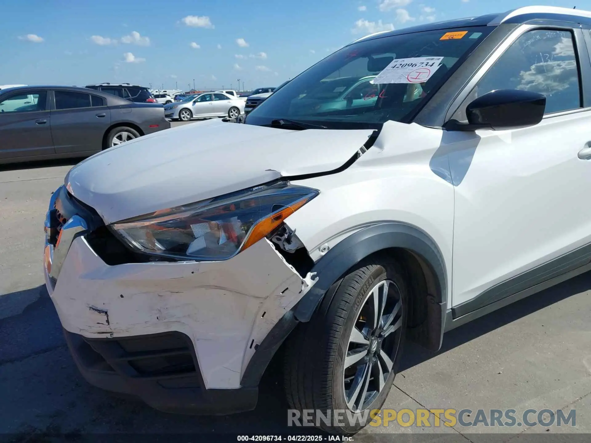 6 fotografías del automóvil dañado 3N1CP5CU1KL517109 NISSAN KICKS 2019