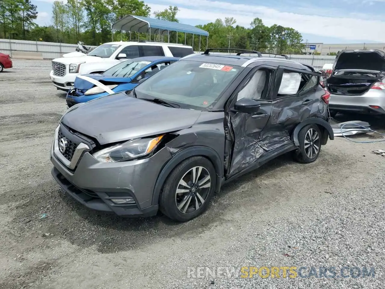 1 fotografías del automóvil dañado 3N1CP5CU1KL526957 NISSAN KICKS 2019