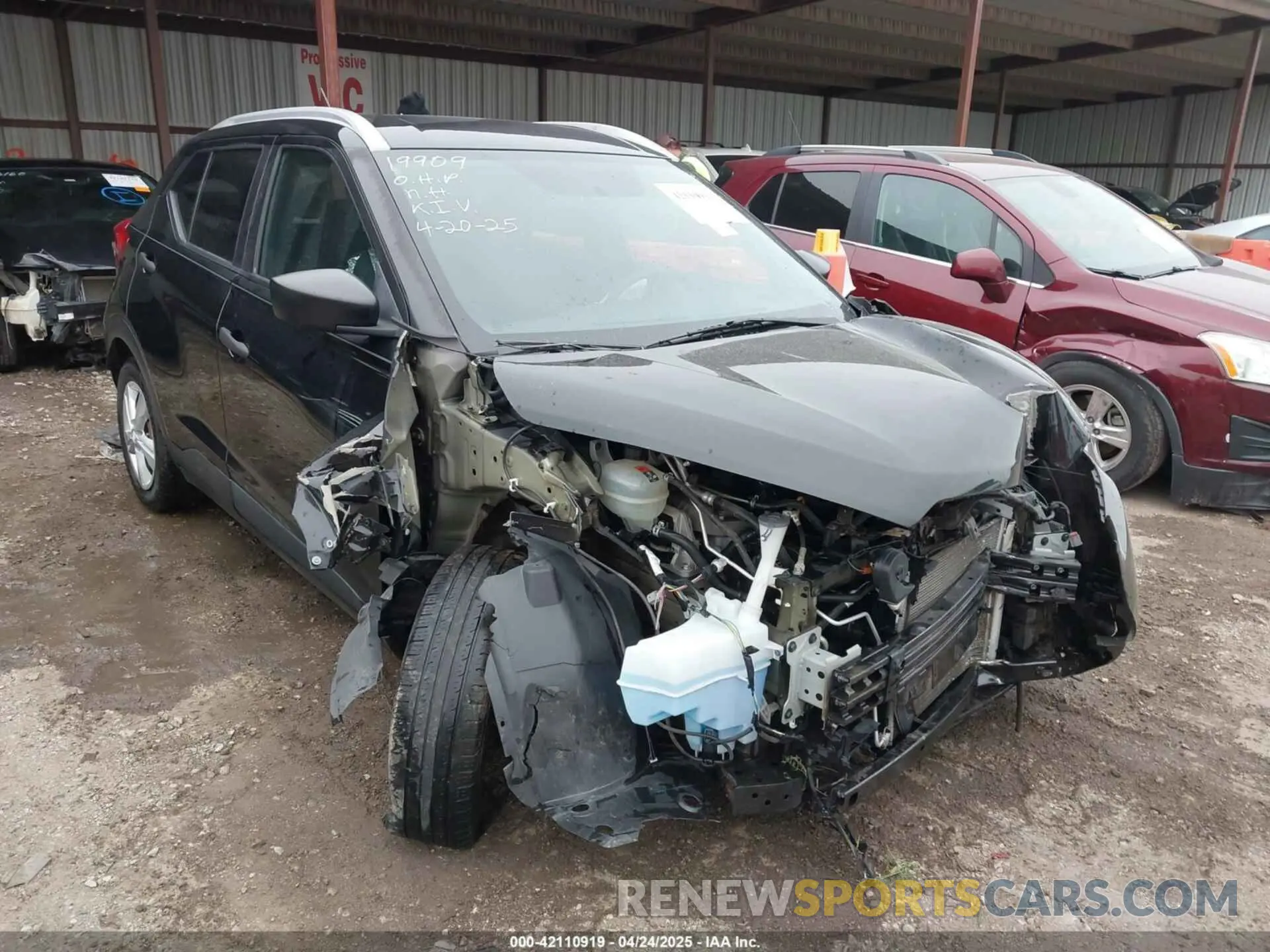 1 fotografías del automóvil dañado 3N1CP5CU1KL565631 NISSAN KICKS 2019