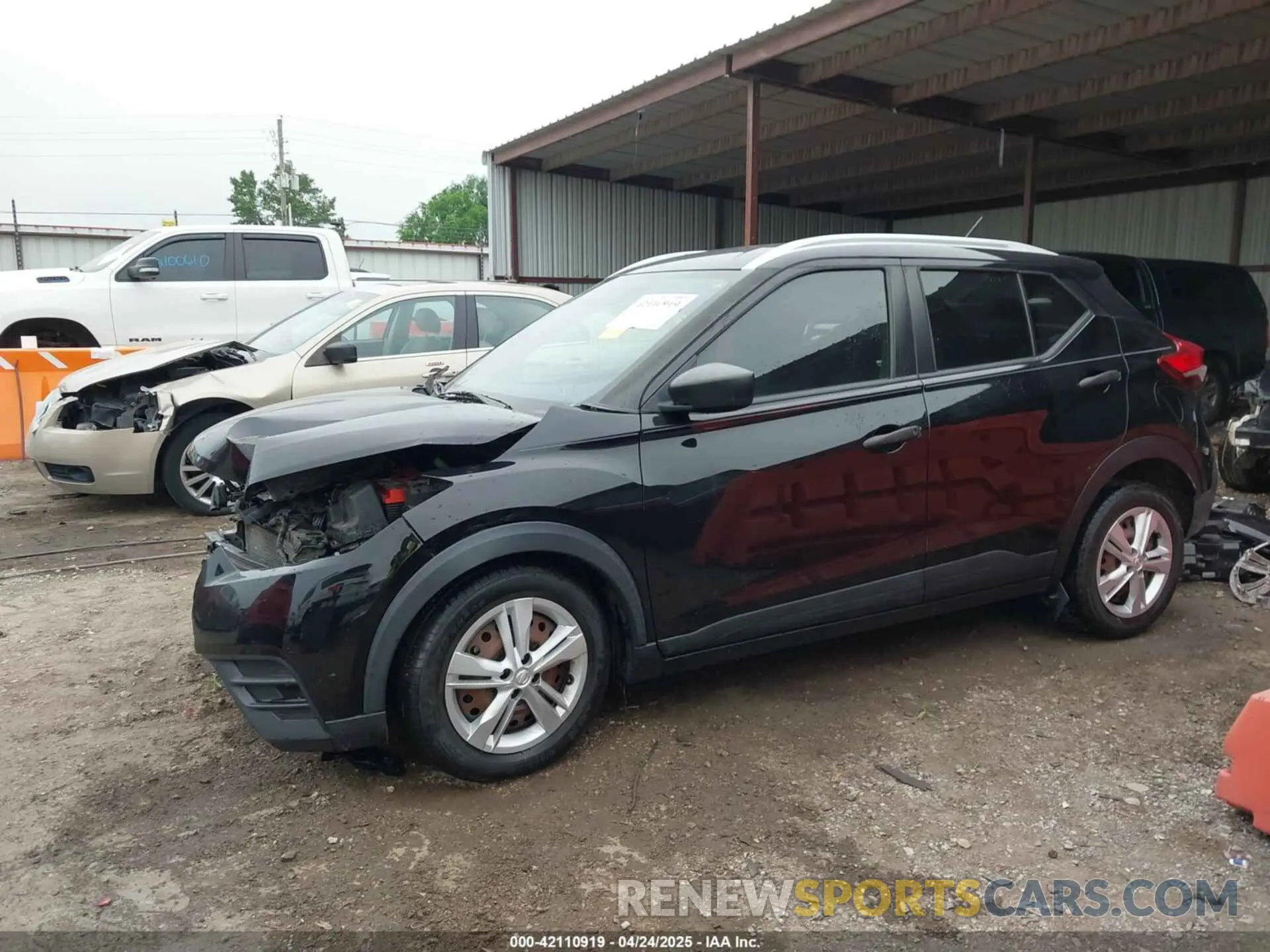 14 fotografías del automóvil dañado 3N1CP5CU1KL565631 NISSAN KICKS 2019