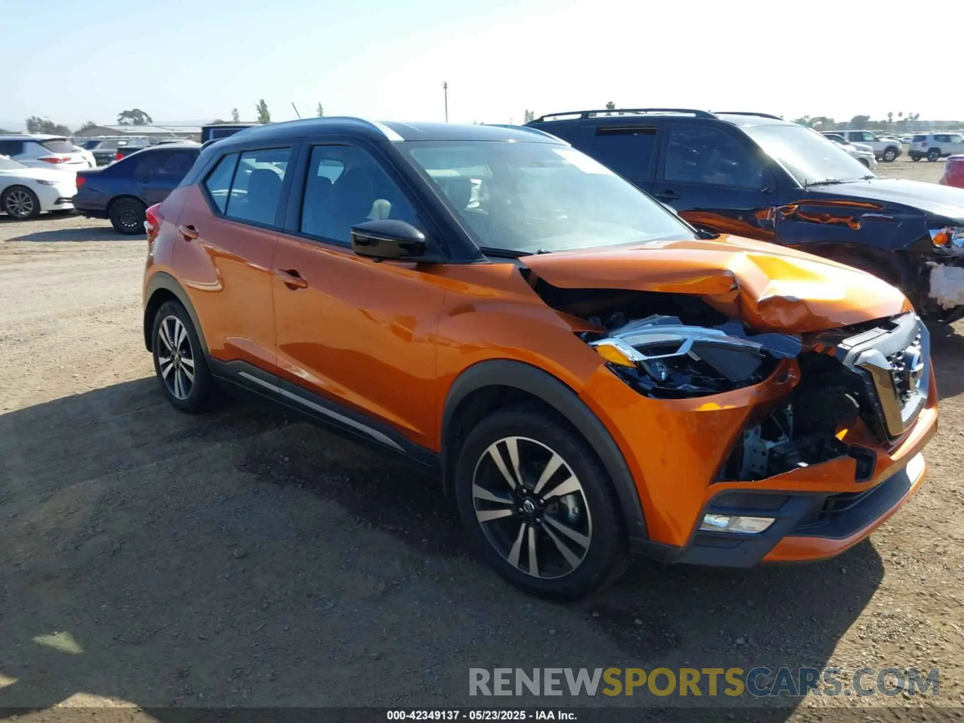 6 fotografías del automóvil dañado 3N1CP5CU1KL567444 NISSAN KICKS 2019