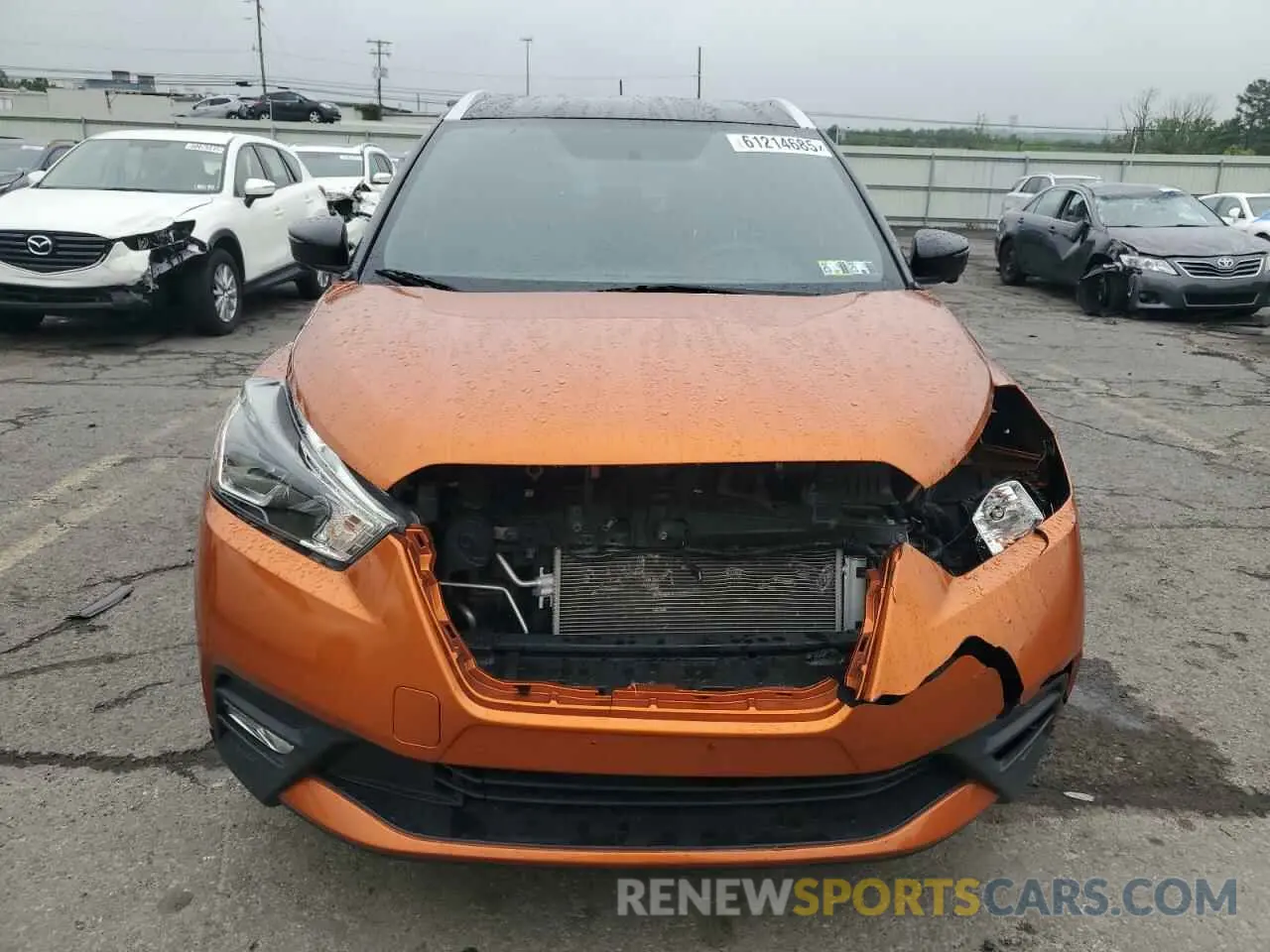 5 fotografías del automóvil dañado 3N1CP5CU2KL491930 NISSAN KICKS 2019