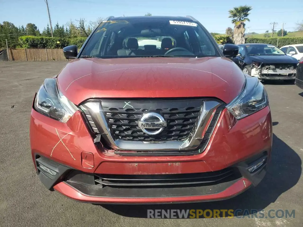 5 fotografías del automóvil dañado 3N1CP5CU2KL502036 NISSAN KICKS 2019