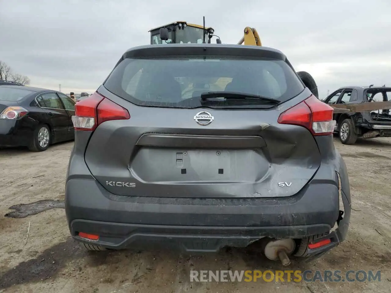 6 fotografías del automóvil dañado 3N1CP5CU2KL553374 NISSAN KICKS 2019