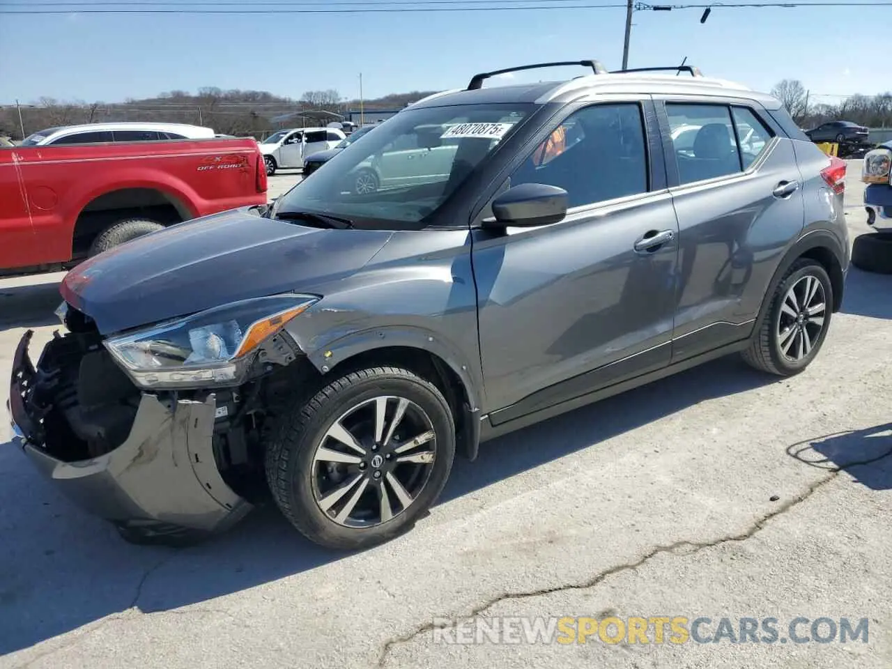 1 fotografías del automóvil dañado 3N1CP5CU3KL496201 NISSAN KICKS 2019
