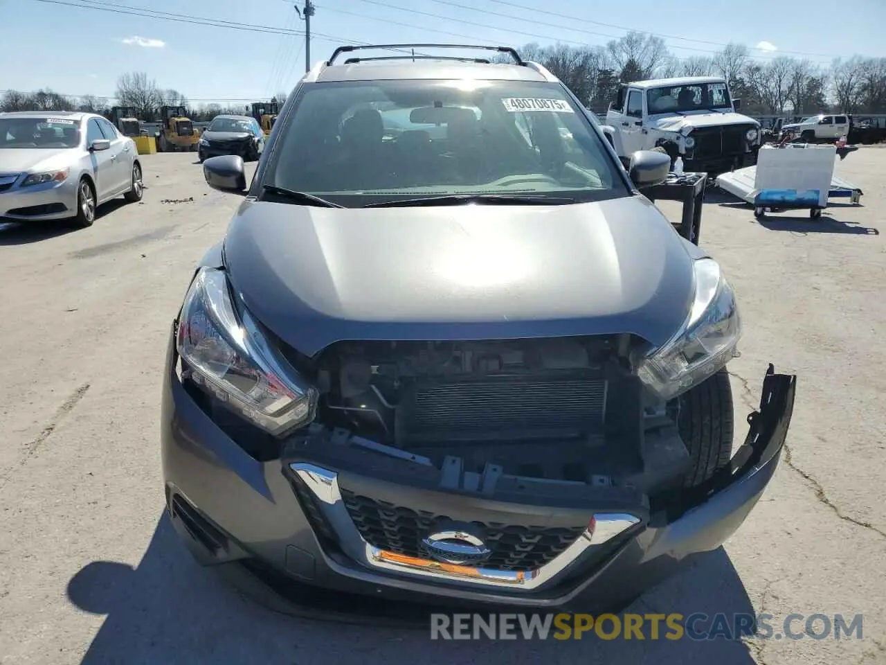 5 fotografías del automóvil dañado 3N1CP5CU3KL496201 NISSAN KICKS 2019
