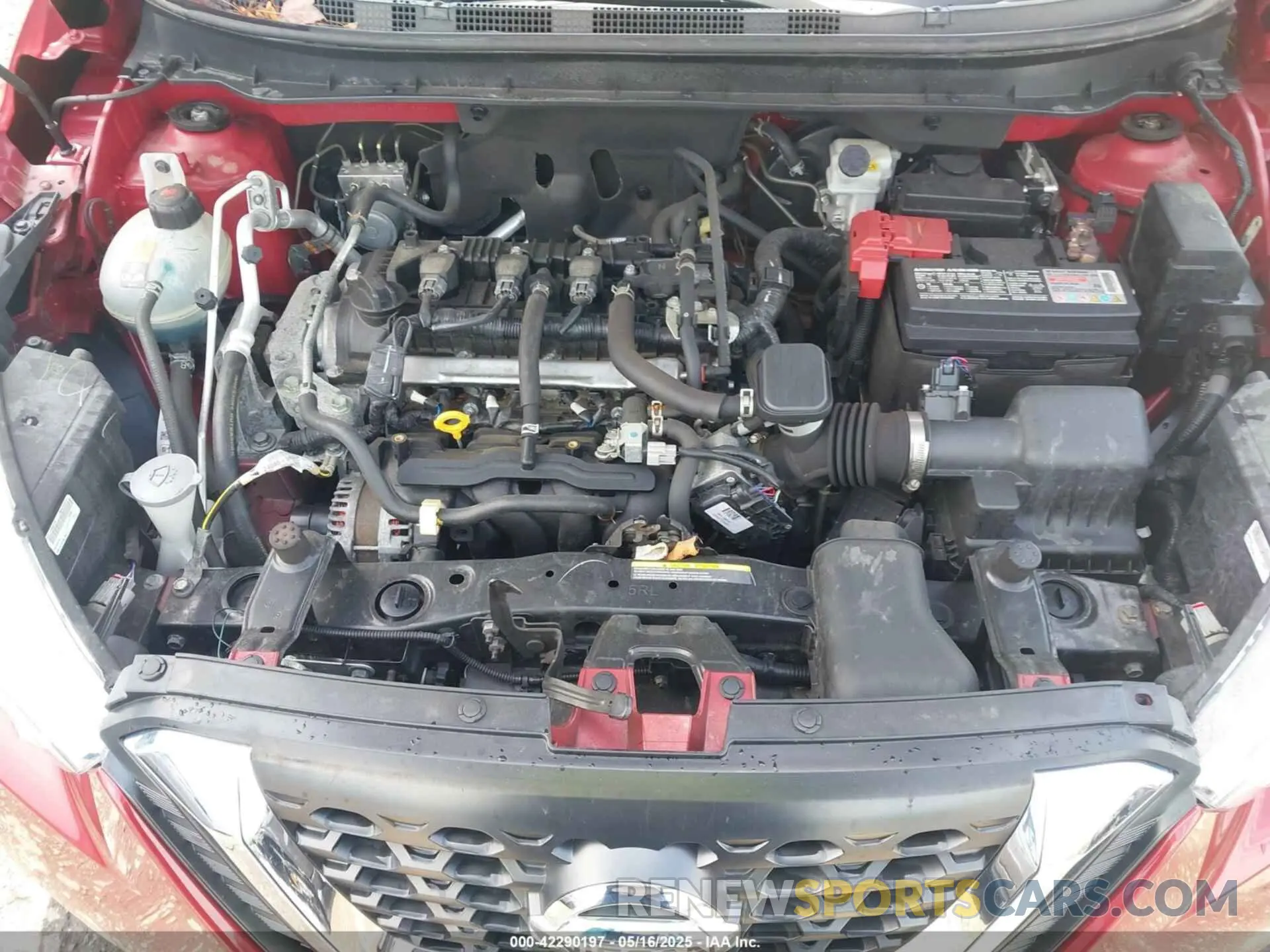 10 fotografías del automóvil dañado 3N1CP5CU3KL497400 NISSAN KICKS 2019