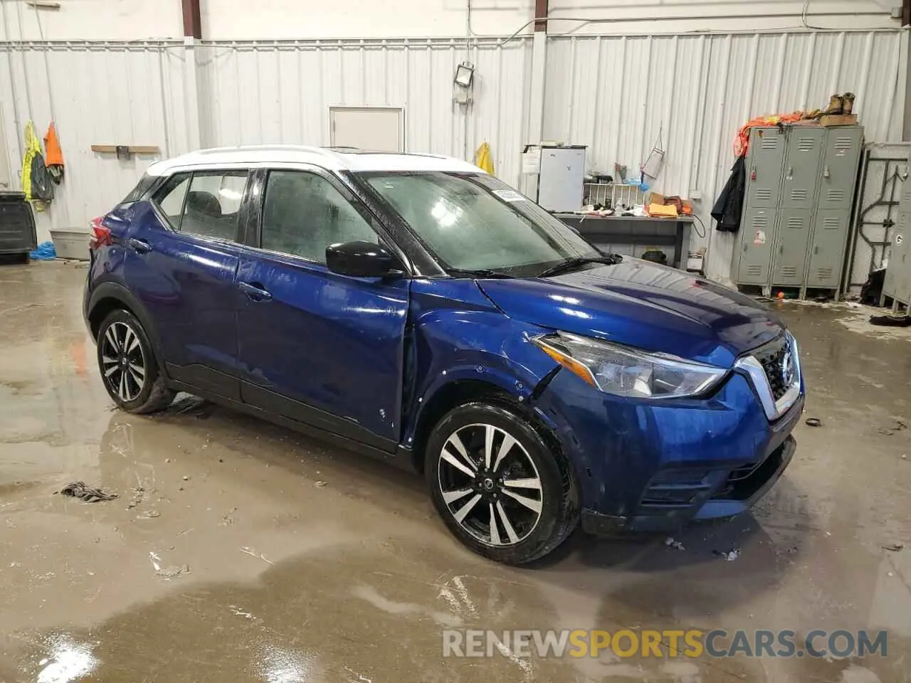 4 fotografías del automóvil dañado 3N1CP5CU3KL497879 NISSAN KICKS 2019