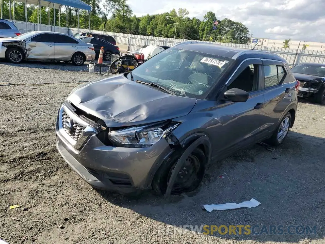 1 fotografías del automóvil dañado 3N1CP5CU3KL504149 NISSAN KICKS 2019