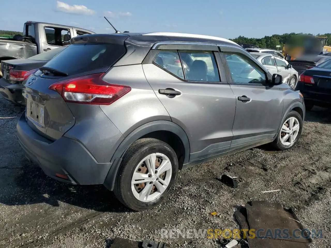 3 fotografías del automóvil dañado 3N1CP5CU3KL504149 NISSAN KICKS 2019