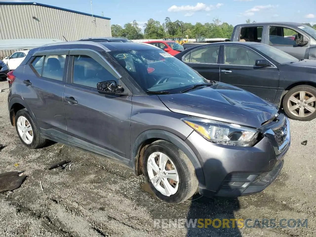 4 fotografías del automóvil dañado 3N1CP5CU3KL504149 NISSAN KICKS 2019