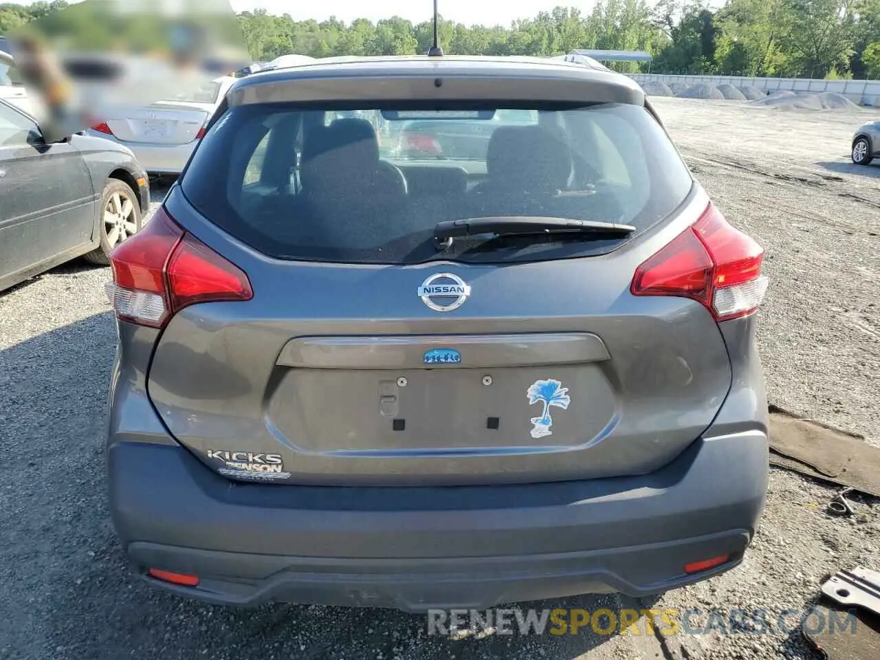 6 fotografías del automóvil dañado 3N1CP5CU3KL504149 NISSAN KICKS 2019