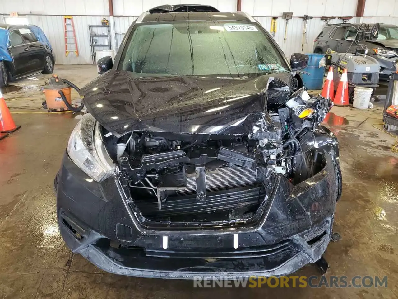 5 fotografías del automóvil dañado 3N1CP5CU3KL534123 NISSAN KICKS 2019