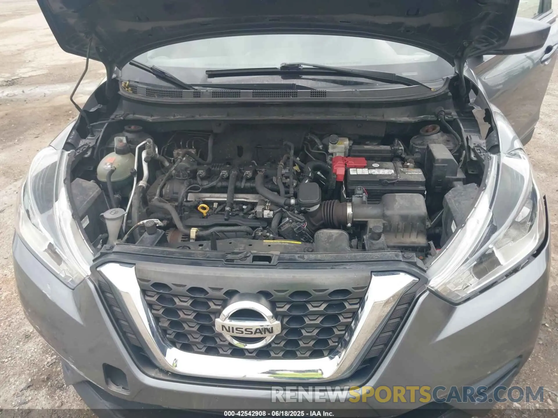 10 fotografías del automóvil dañado 3N1CP5CU3KL540889 NISSAN KICKS 2019