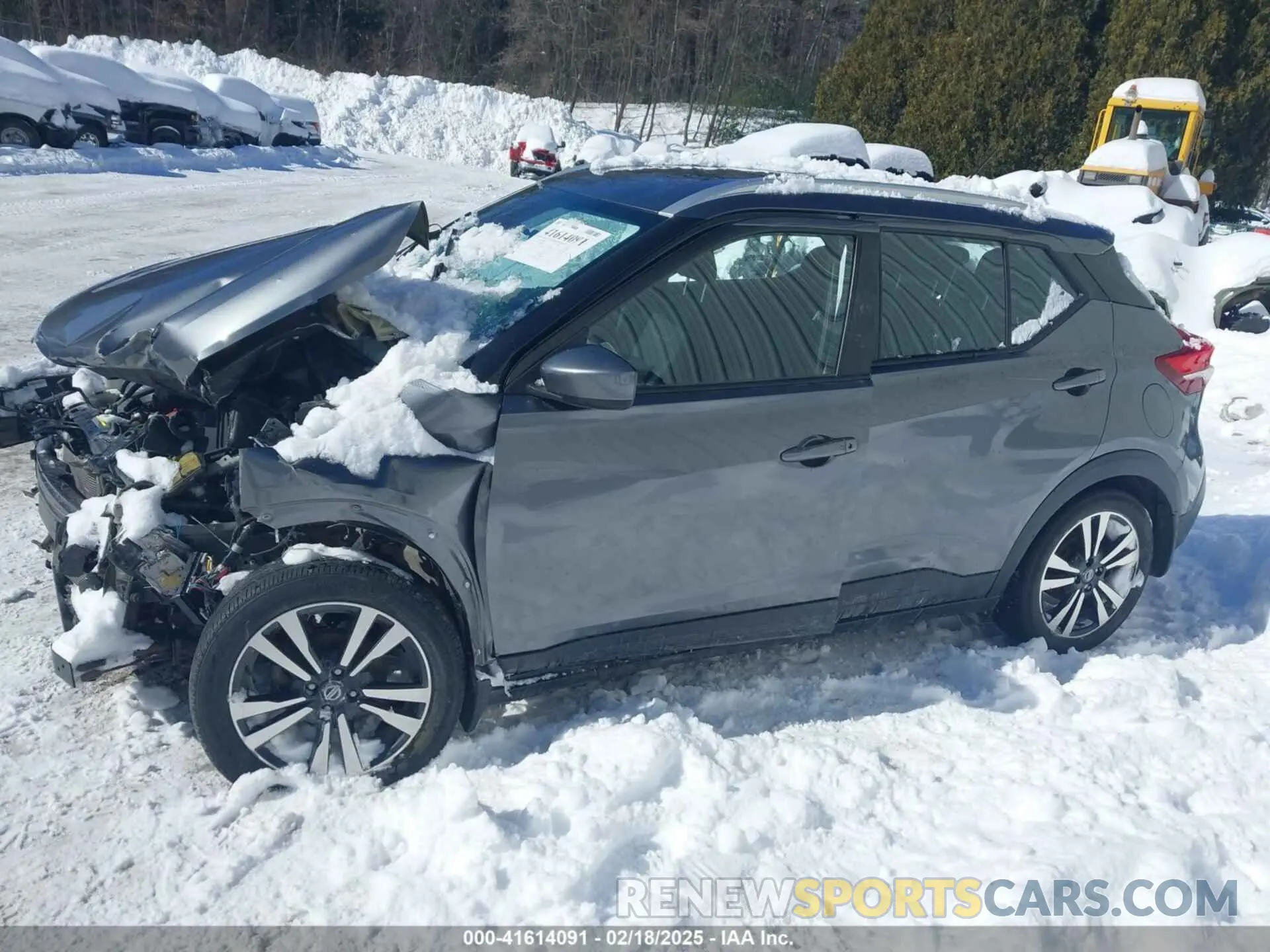 14 fotografías del automóvil dañado 3N1CP5CU3KL544005 NISSAN KICKS 2019