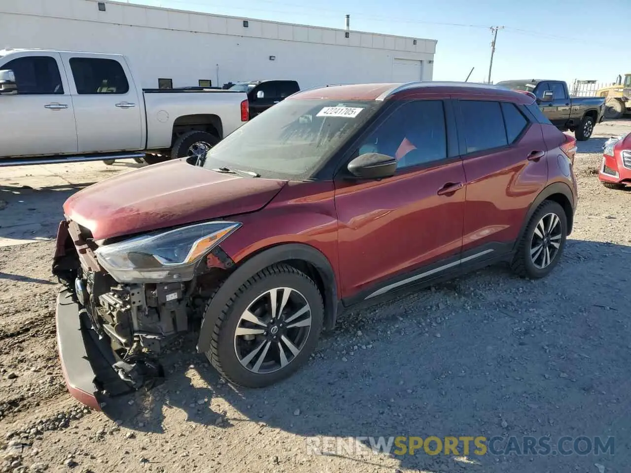 1 fotografías del automóvil dañado 3N1CP5CU3KL545199 NISSAN KICKS 2019