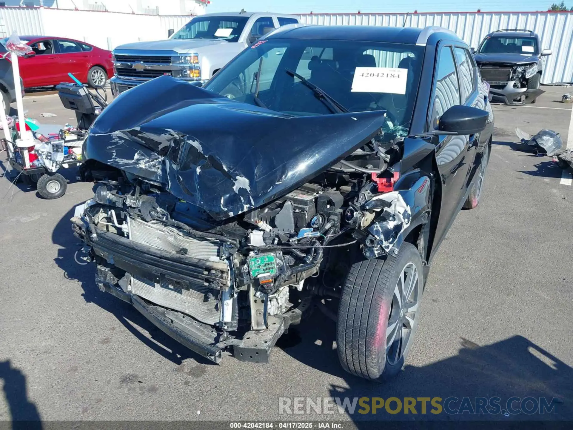 6 fotografías del automóvil dañado 3N1CP5CU4KL494389 NISSAN KICKS 2019