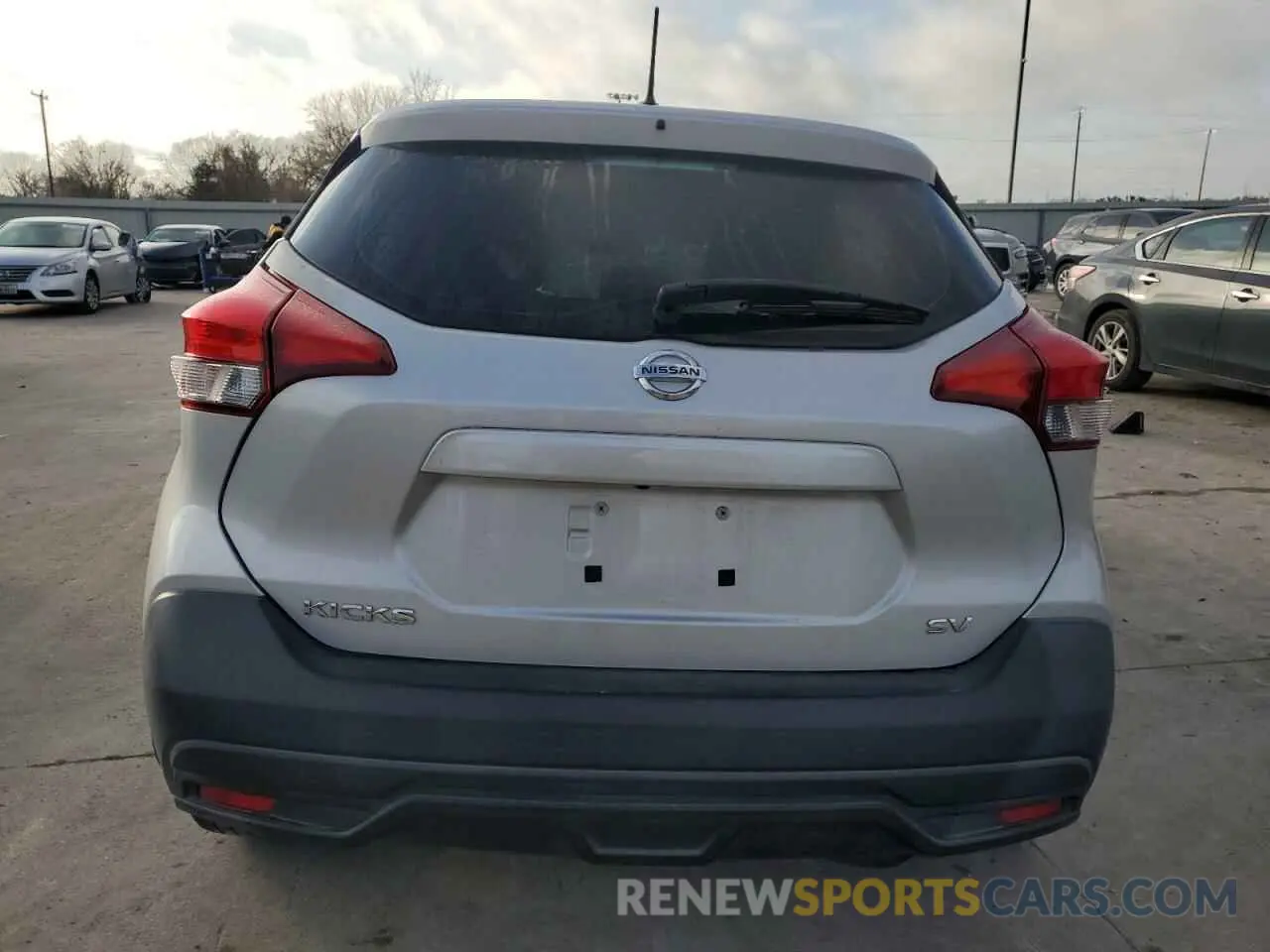 6 fotografías del automóvil dañado 3N1CP5CU4KL506153 NISSAN KICKS 2019