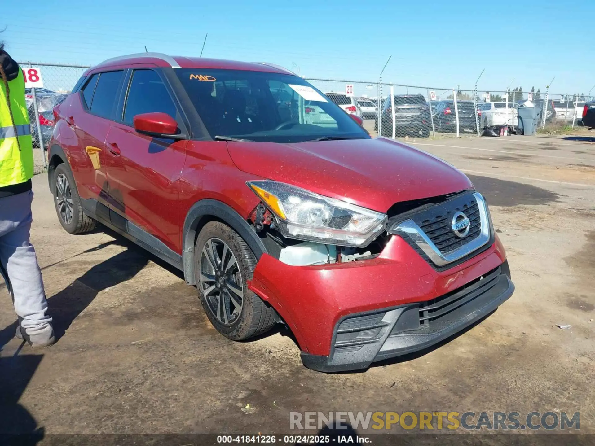 1 fotografías del automóvil dañado 3N1CP5CU4KL511255 NISSAN KICKS 2019