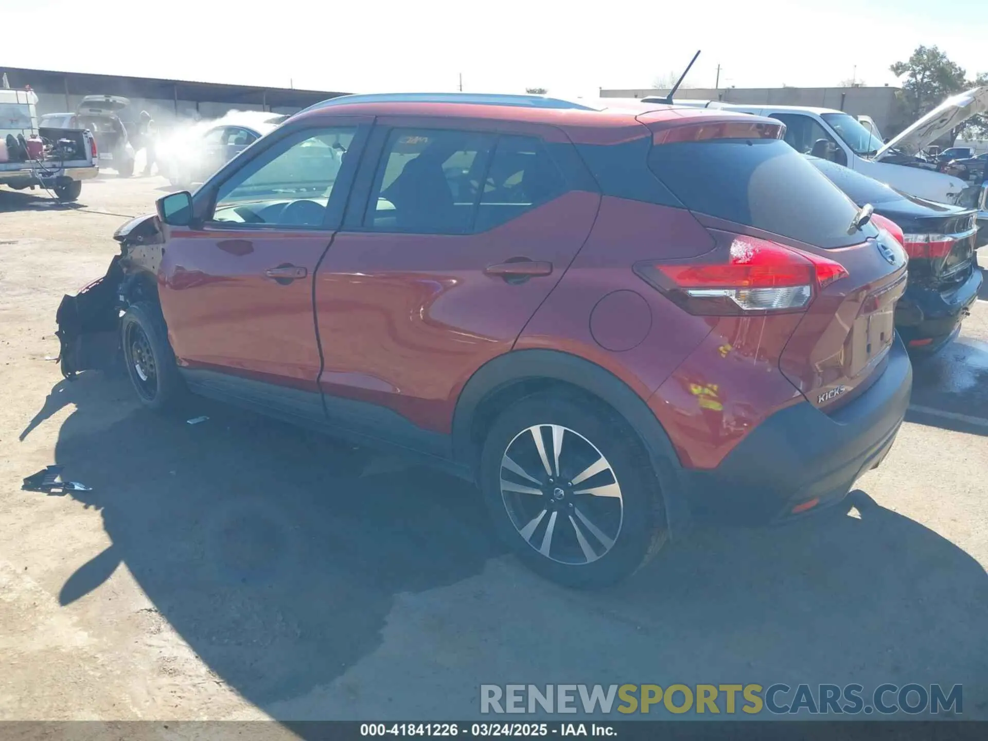 3 fotografías del automóvil dañado 3N1CP5CU4KL511255 NISSAN KICKS 2019