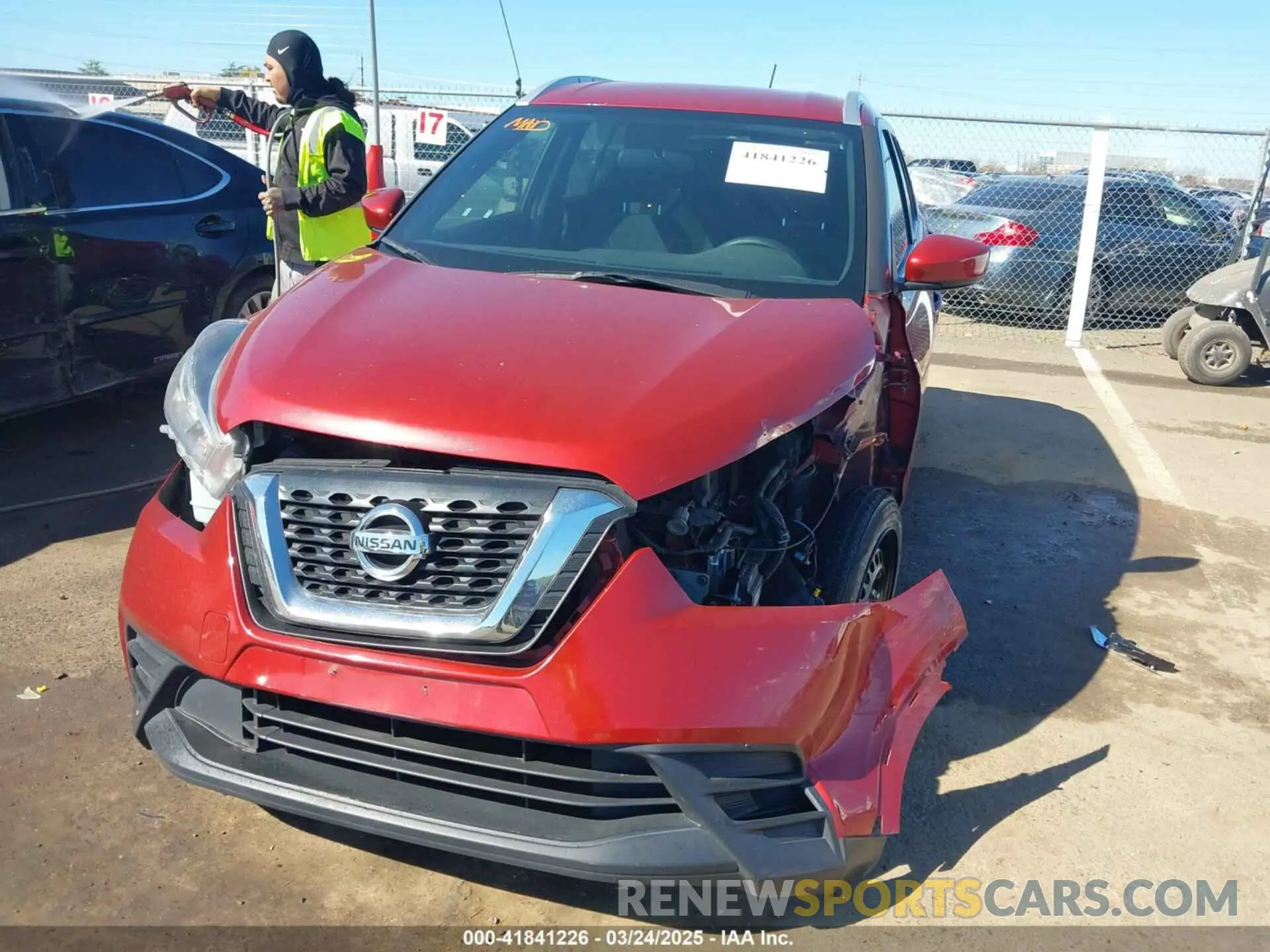 6 fotografías del automóvil dañado 3N1CP5CU4KL511255 NISSAN KICKS 2019