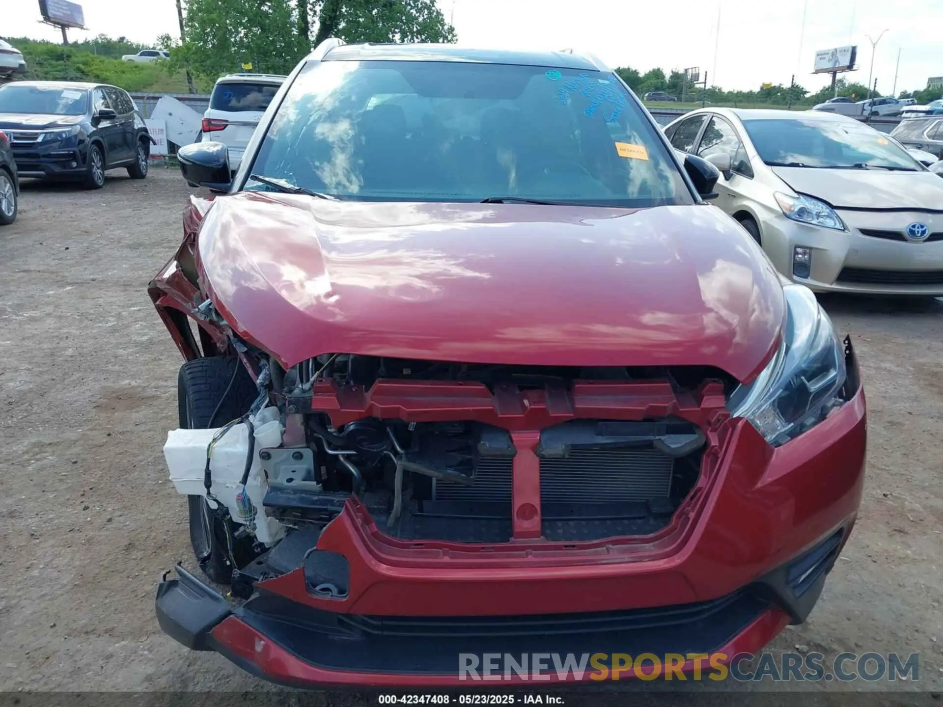 13 fotografías del automóvil dañado 3N1CP5CU4KL517640 NISSAN KICKS 2019