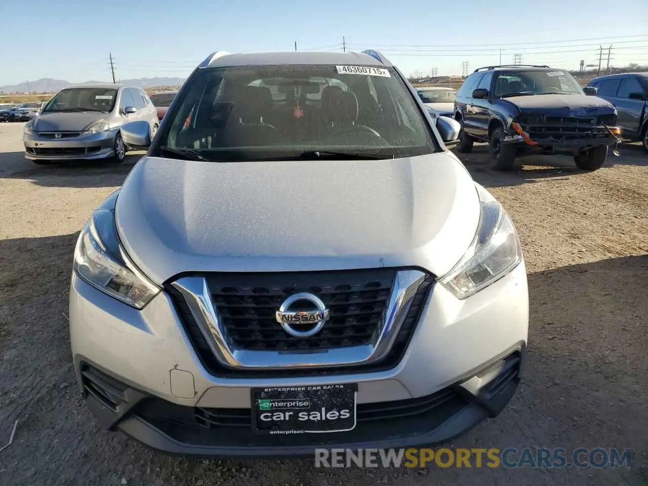 5 fotografías del automóvil dañado 3N1CP5CU4KL535913 NISSAN KICKS 2019