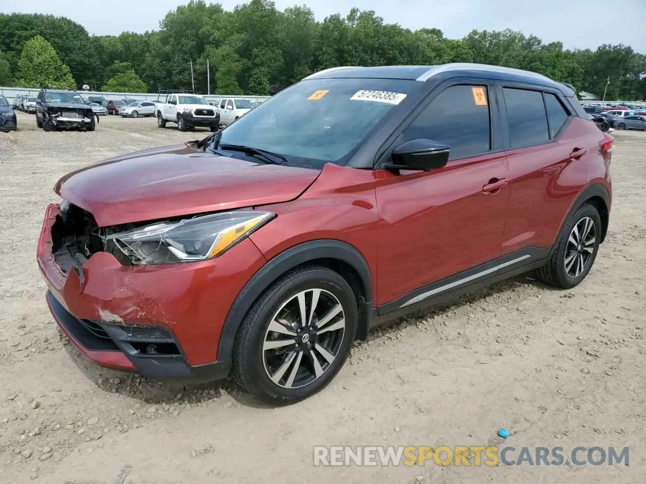 1 fotografías del automóvil dañado 3N1CP5CU4KL538147 NISSAN KICKS 2019