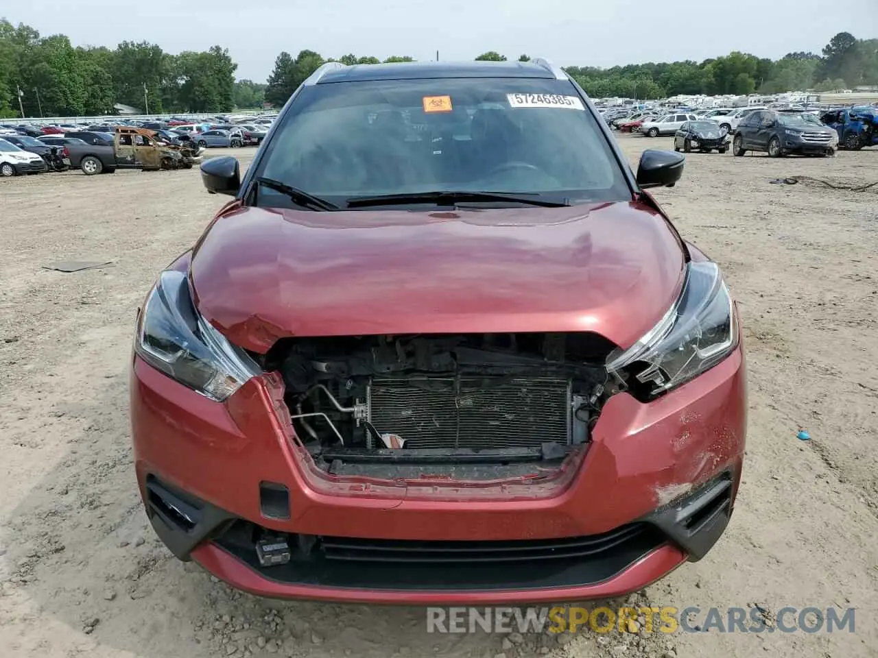 5 fotografías del automóvil dañado 3N1CP5CU4KL538147 NISSAN KICKS 2019