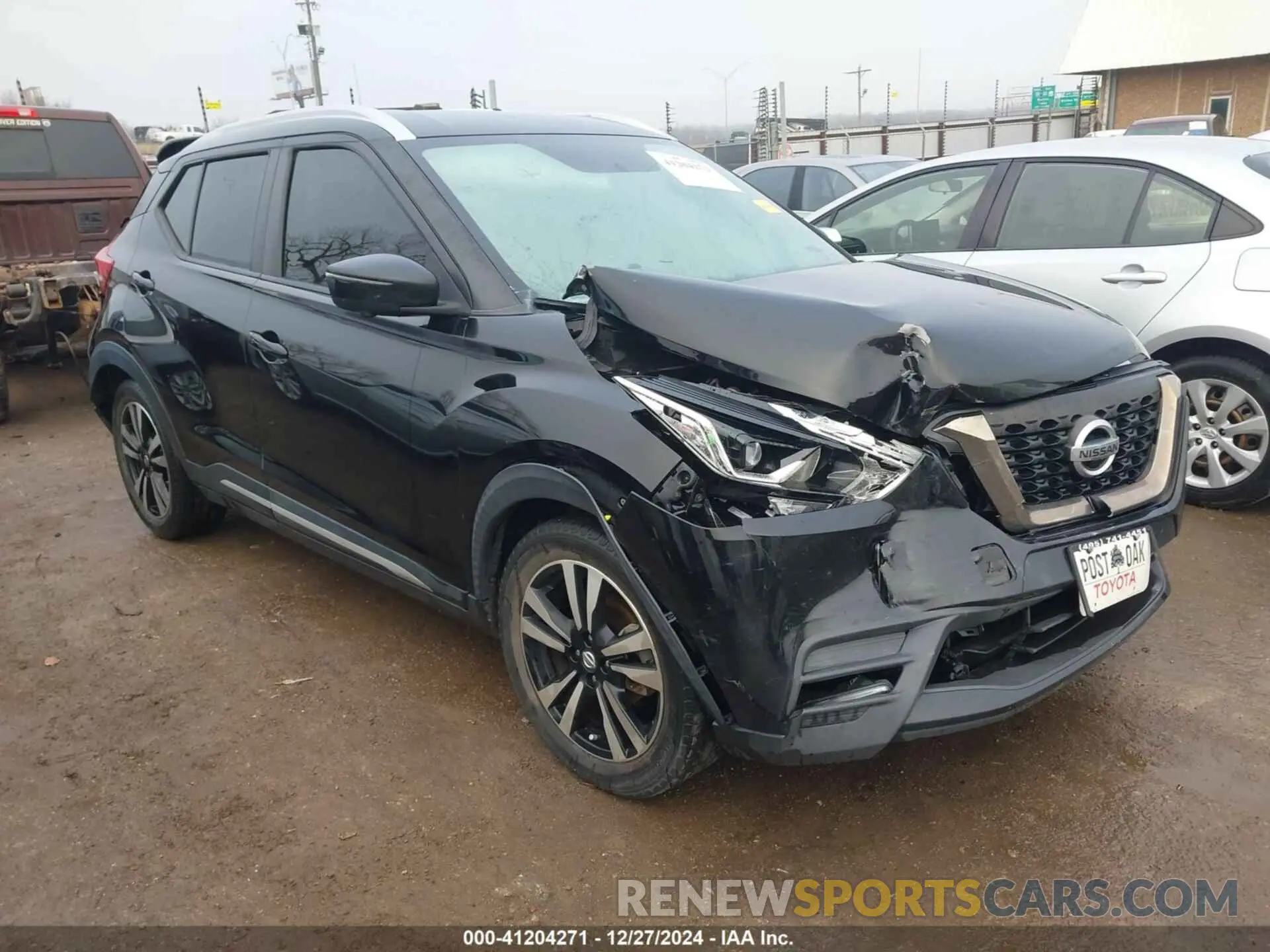 1 fotografías del automóvil dañado 3N1CP5CU4KL550153 NISSAN KICKS 2019