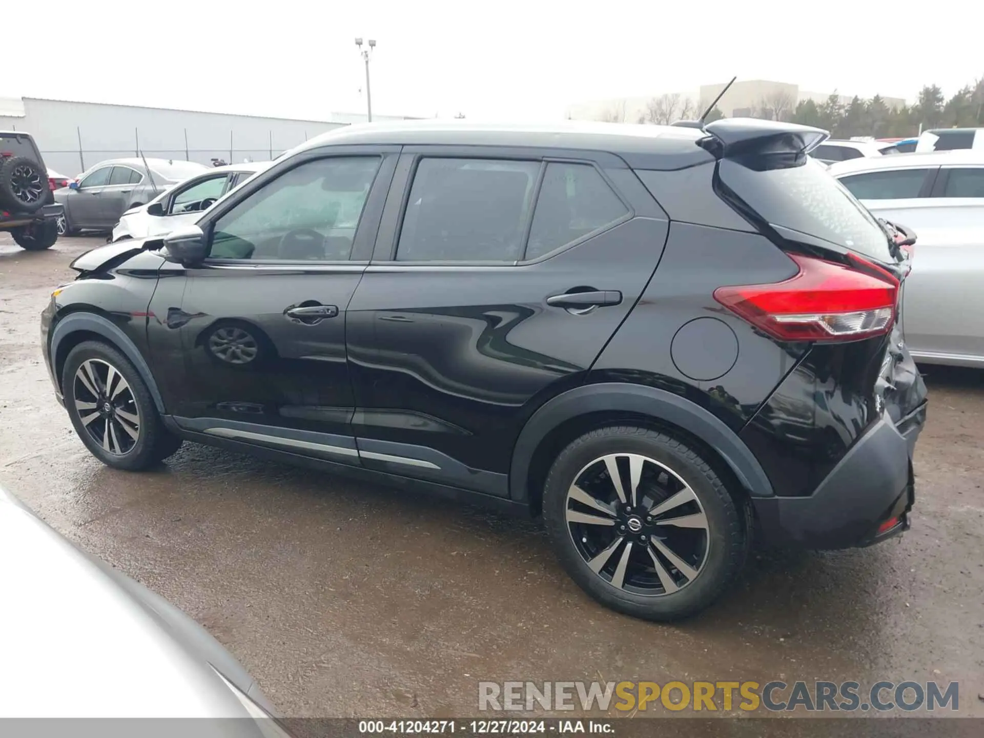 14 fotografías del automóvil dañado 3N1CP5CU4KL550153 NISSAN KICKS 2019