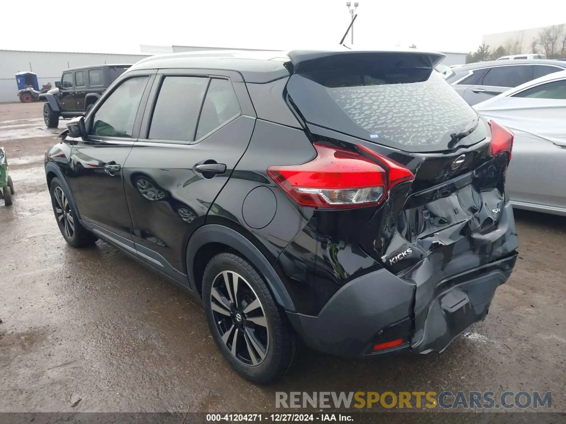 3 fotografías del automóvil dañado 3N1CP5CU4KL550153 NISSAN KICKS 2019