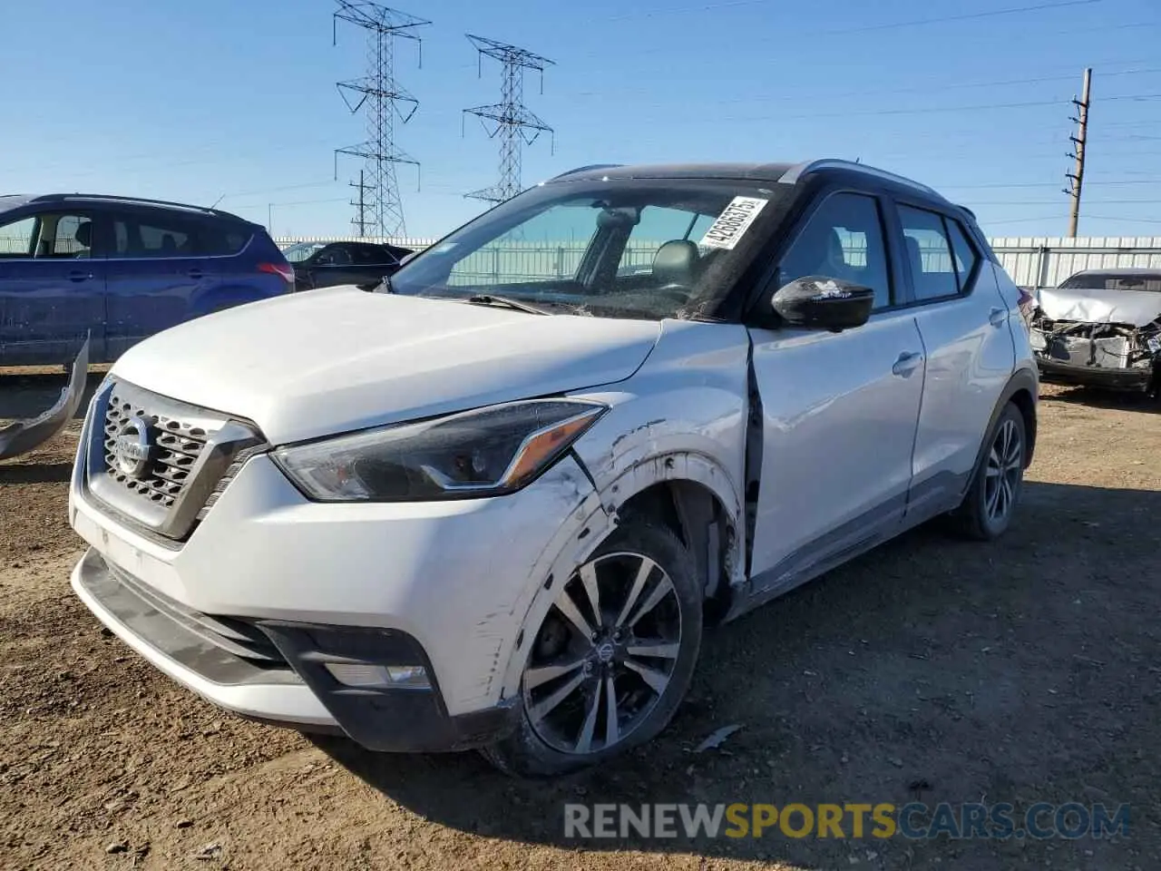 1 fotografías del automóvil dañado 3N1CP5CU5KL508557 NISSAN KICKS 2019