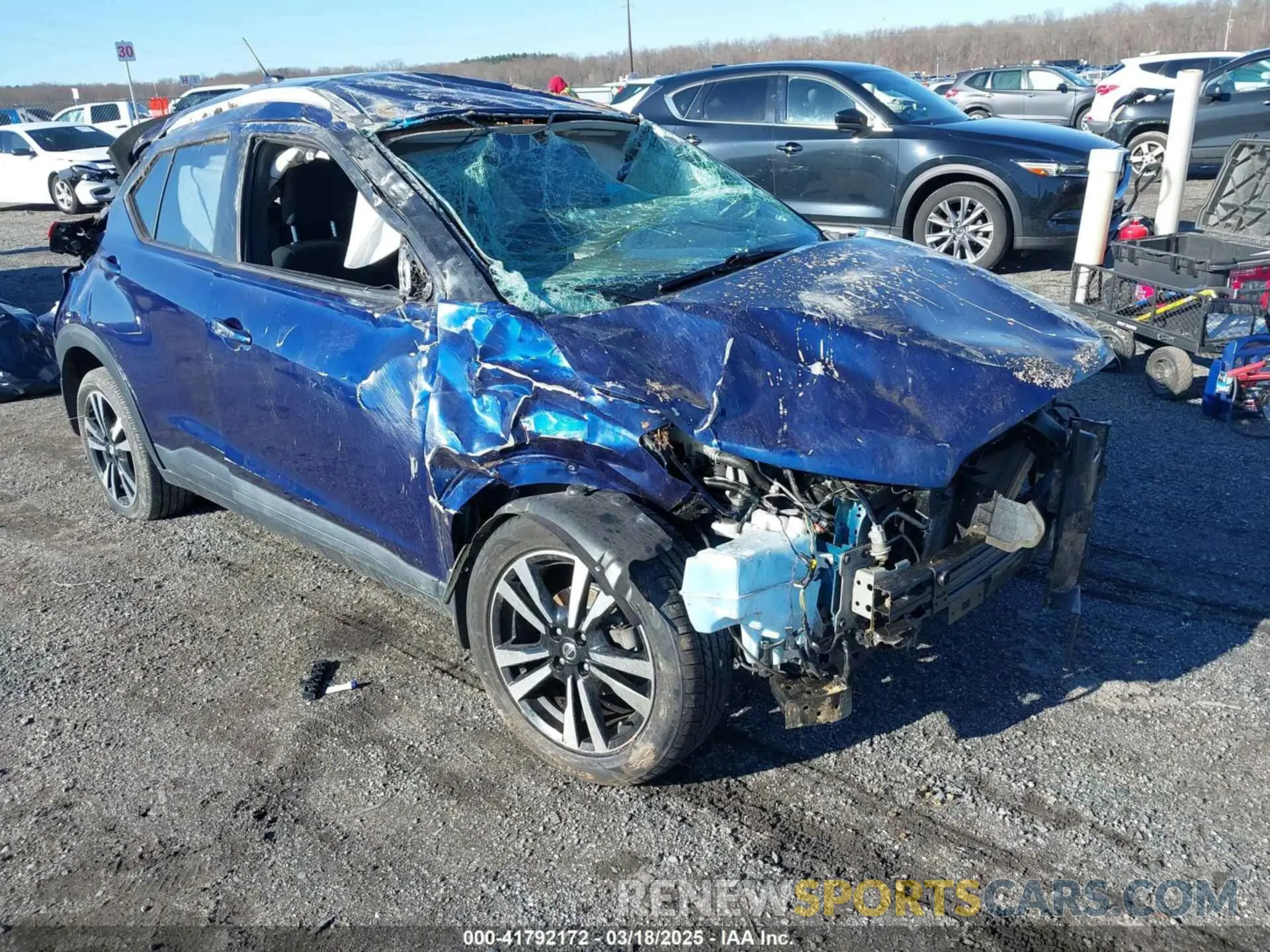 1 fotografías del automóvil dañado 3N1CP5CU5KL518375 NISSAN KICKS 2019